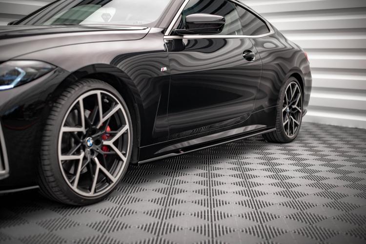 Maxton Design Sideskjørt V.1 BMW 4-serie M-pack / M440I G22 / G23 / G22 Facelift / G23 Facelift