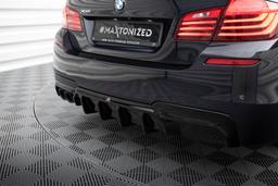 Maxton Design Diffuser V.2 BMW 5-serie M-pack F10 / F11 (version With Double Exhaust ON ONE Side)