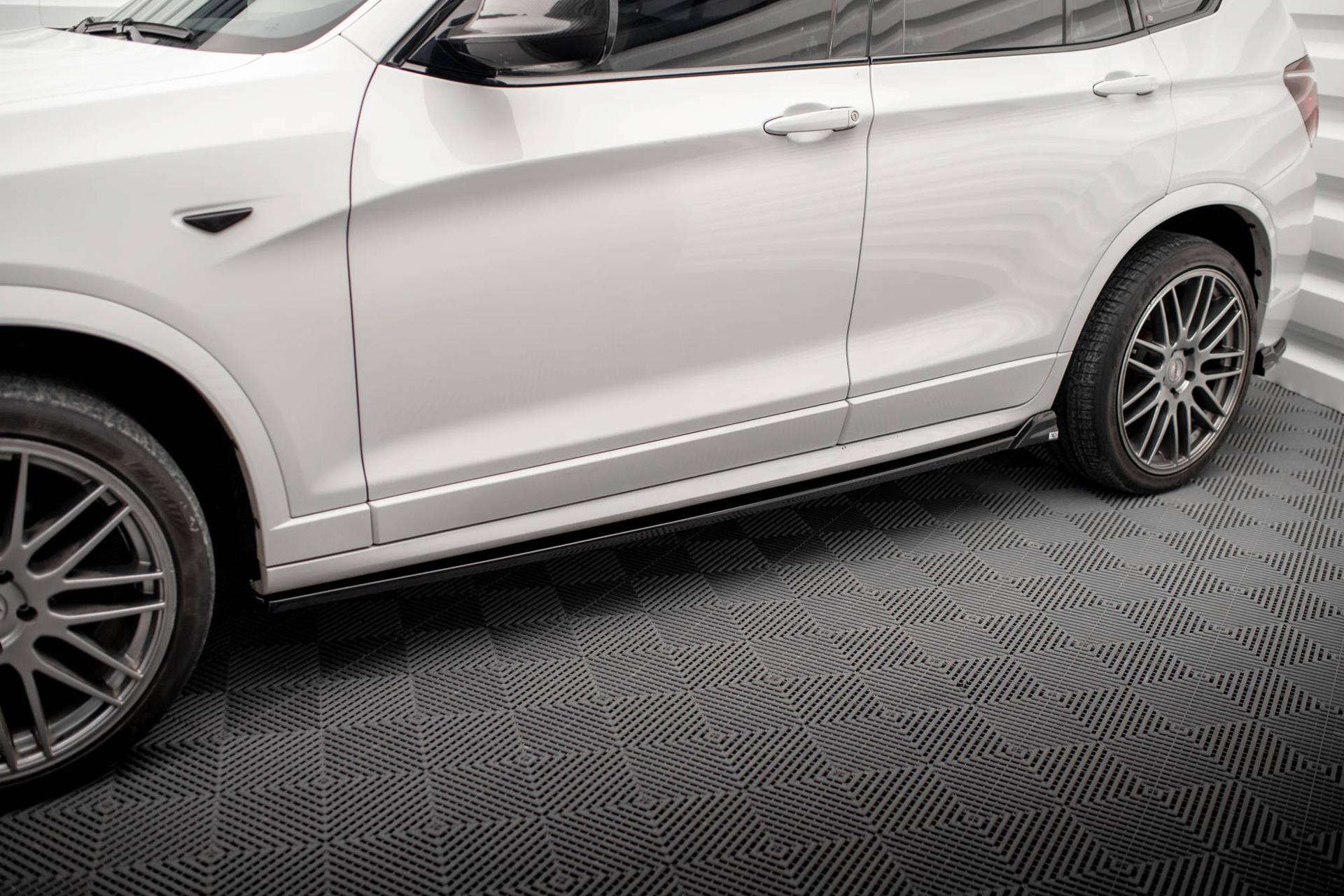 Maxton Design Sideskjørt BMW X3 M-pack F25