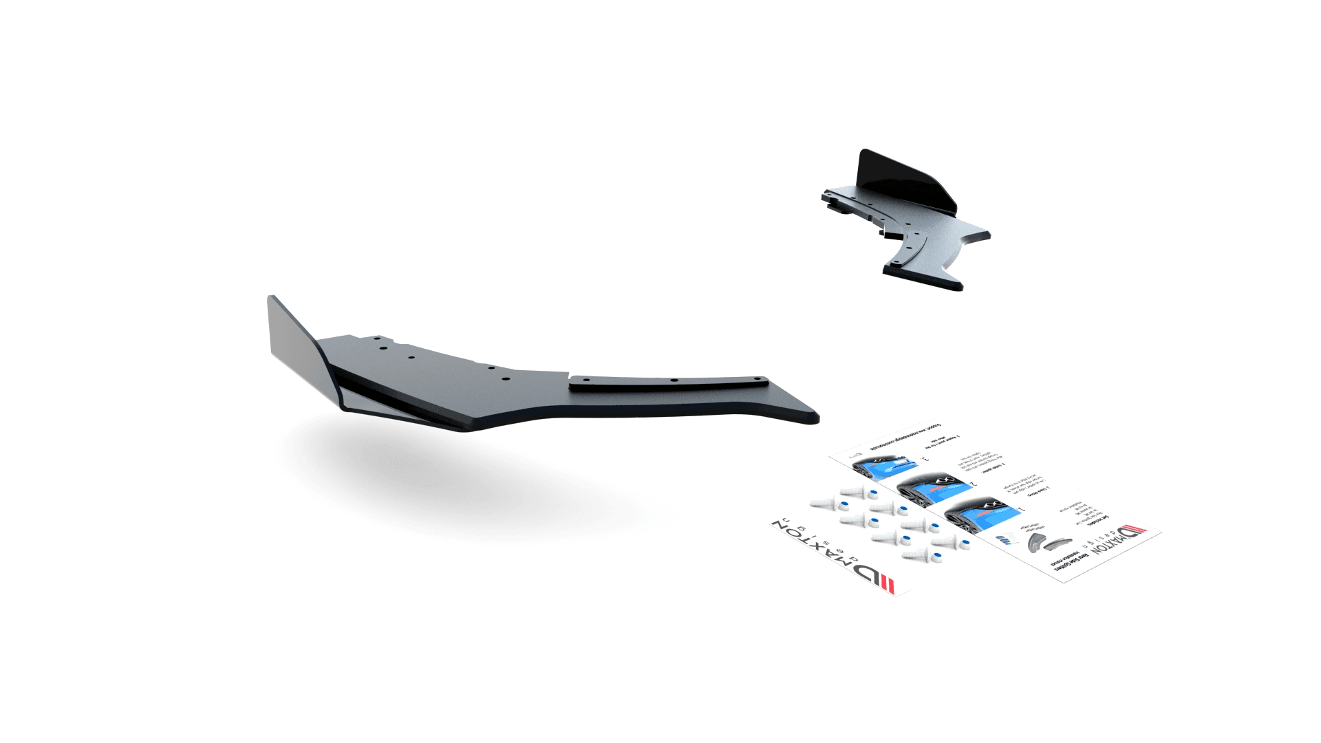 Maxton Design Splitters Street Pro V.3 BMW 1-serie F20 M140I