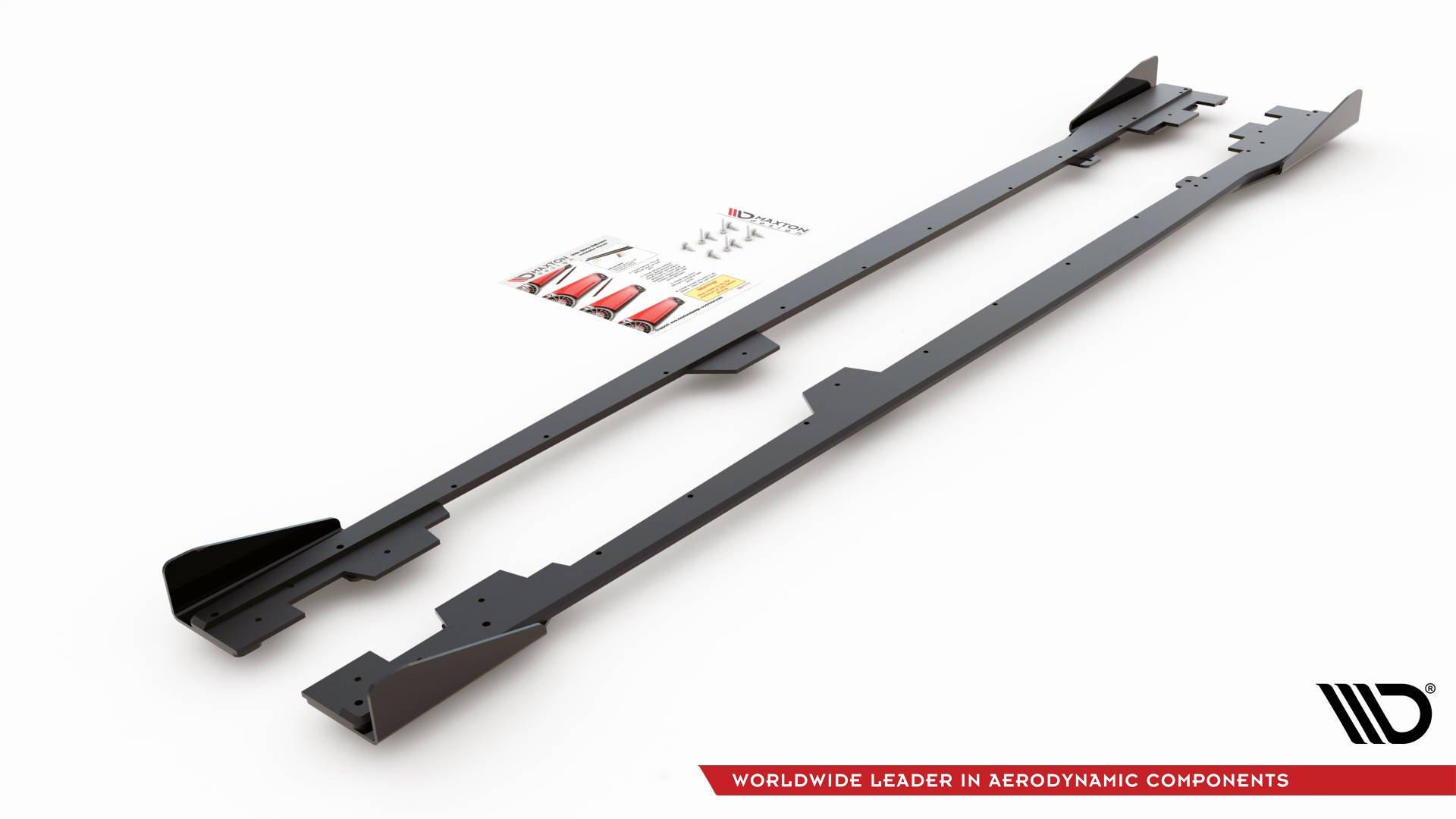 Maxton Design Side skirts Street Pro BMW 1-serie F21 M135I / M140I / M-pack