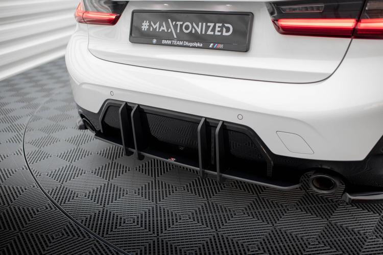Maxton Design Diffuser Street Pro BMW 3-serie M-pack G20 / G21 Facelift