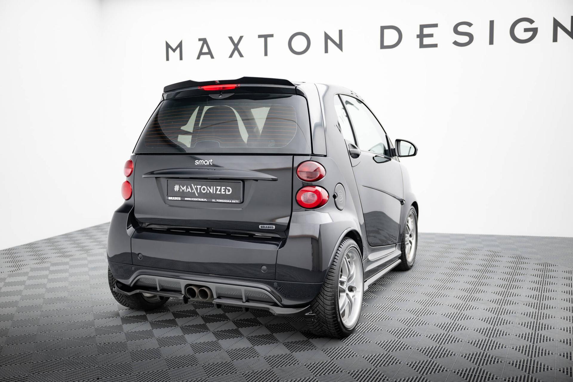 Maxton Design Diffuser Brabus Smart Fortwo C451 Facelift