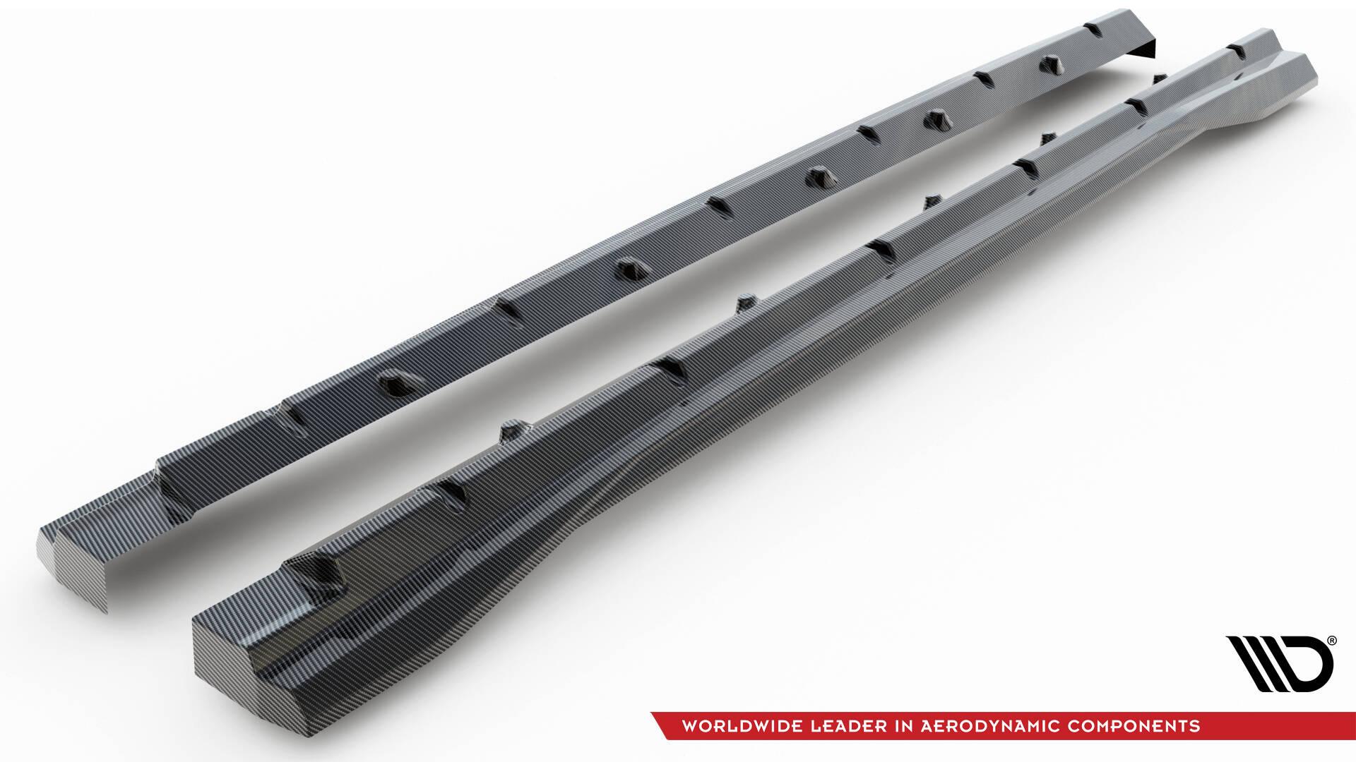 Maxton Design Sideskjørt Carbon Audi RSQ8 MK1