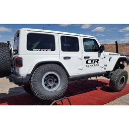 Bakre genomslagsstoppsförlängningar Clayton för Jeep Wrangler JL 2018- - 2