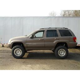 Bakre spiralfjädrar Clayton höjning 6 tum för Jeep Grand Cherokee WJ/WG 1999-2004 - 2