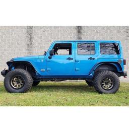 Justerbar kort länkarmssats Clayton Overland+ för höjning 0-5" för Jeep Wrangler JK 2-dörrars 2007-2018 m.fl. - 5