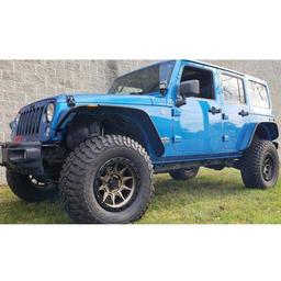 Justerbar kort länkarmssats Clayton Overland+ för höjning 0-5" för Jeep Wrangler JK 2-dörrars 2007-2018 m.fl. - 6