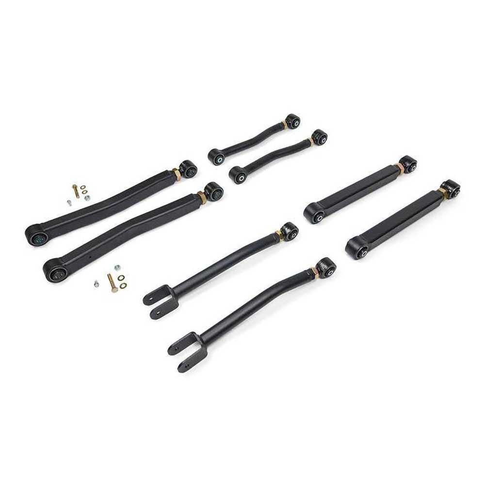 Justerbar kort länkarmssats Clayton Overland+ för höjning 0-5" för Jeep Wrangler JL 2-dörrars 2018- m.fl.