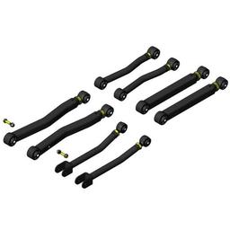 Justerbar kort länkarmssats Clayton Overland+ för höjning 0-5" för Jeep Wrangler JL 2-dörrars 2018- m.fl. - 2