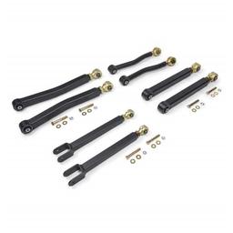 Justerbar kort länkarmssats Clayton Premium för höjning 0-6,5" för Jeep Wrangler JK 2-dörrars 2007-2018 m.fl.