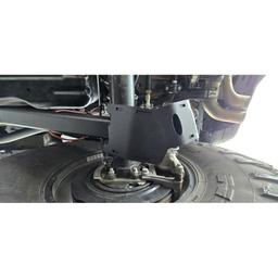 Bakre stötdämparfäste med länkarmsskydd Clayton Offroad för Jeep Wrangler JL 2-dörrars 2018- m.fl. - 6
