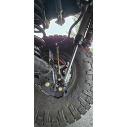 Bakre stötdämparfäste med länkarmsskydd Clayton Offroad för Jeep Wrangler JL 2-dörrars 2018- m.fl. - 7