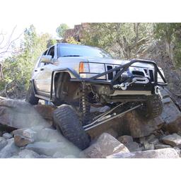 Främre uppgraderingssats för lång länkarm with tvärbalk Clayton för höjning 4-8" för Jeep Grand Cherokee ZJ 1993-1998 - 2