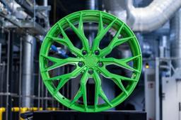 Concaver CVR1 Custom alumiinivanteet asennettuna autoon tunnelmallisessa ympäristössä