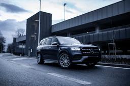 Concaver CVR1 Silver alloy wheel mounted on car in an atmospheric setting