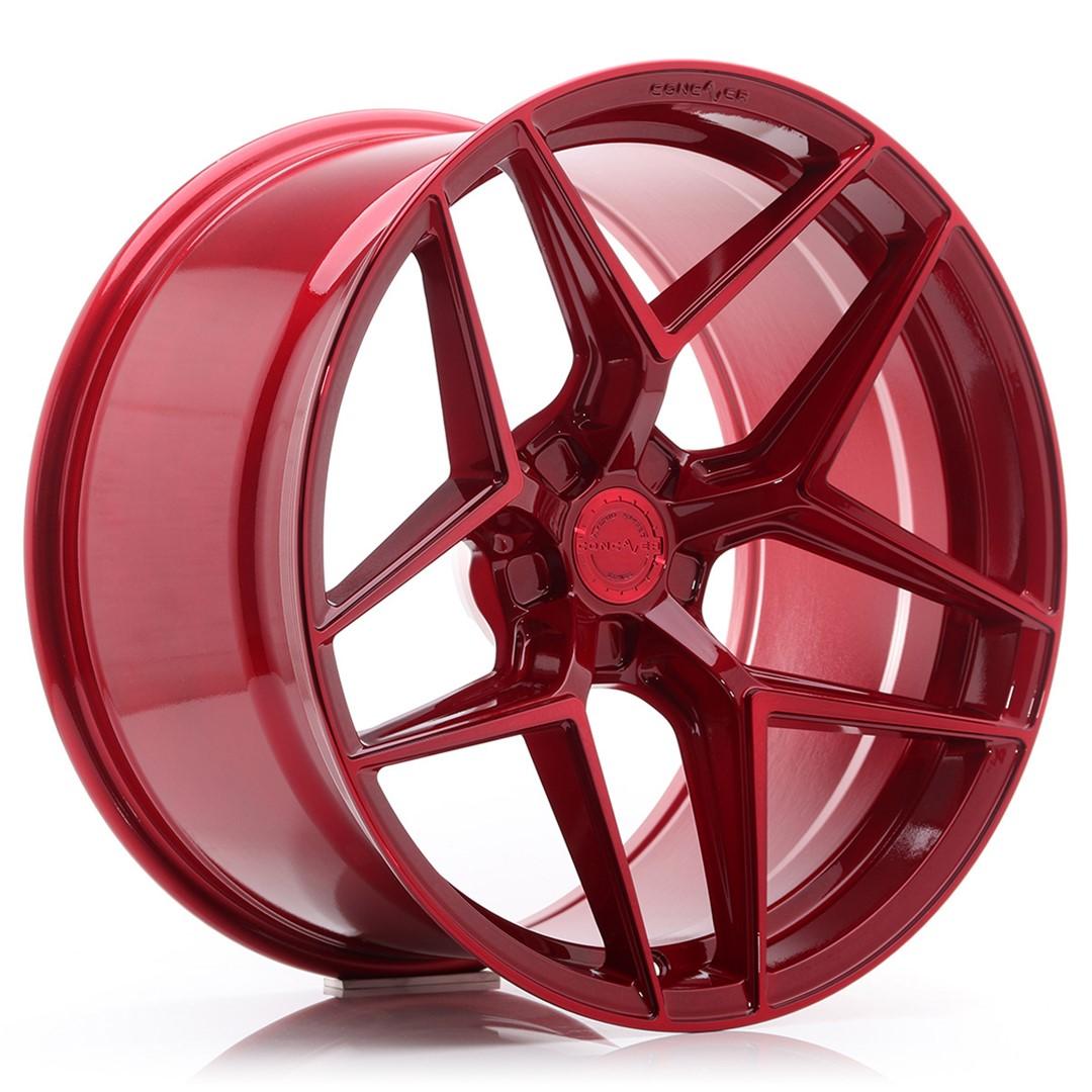 Concaver CVR2 alloy wheel in Red, 20"