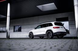 Concaver CVR2 Grey alloy wheel mounted on car in an atmospheric setting