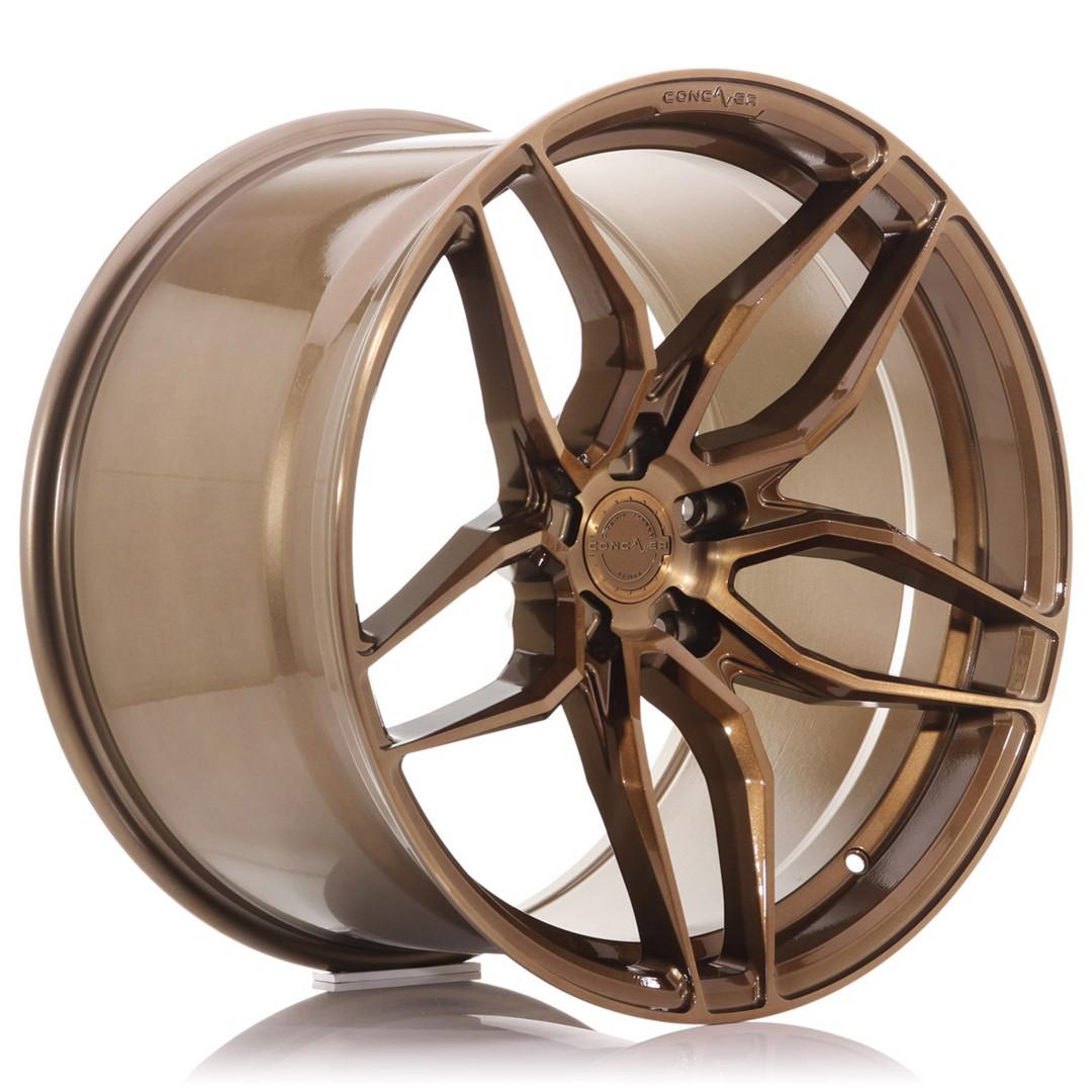 Concaver CVR3 alloy wheel in Bronze, 20"