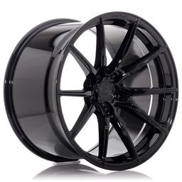 Concaver CVR4 alumiinivanne, Musta, 22"