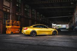 Concaver CVR6 Black alloy wheel mounted on car in an atmospheric setting