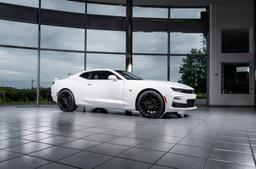 Concaver CVR7 Black alloy wheel mounted on car in an atmospheric setting