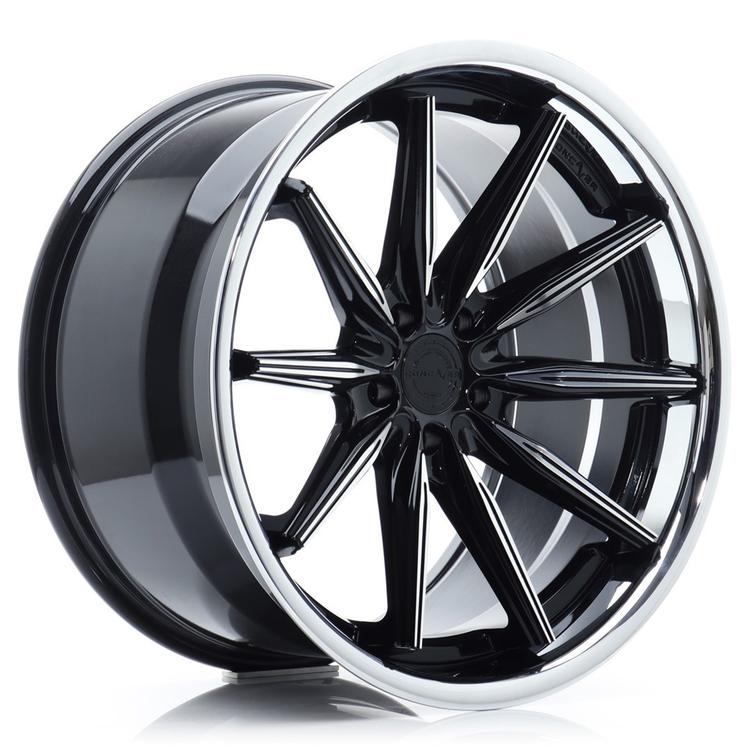 Concaver CVR8 alumiinivanne, Musta, 19"