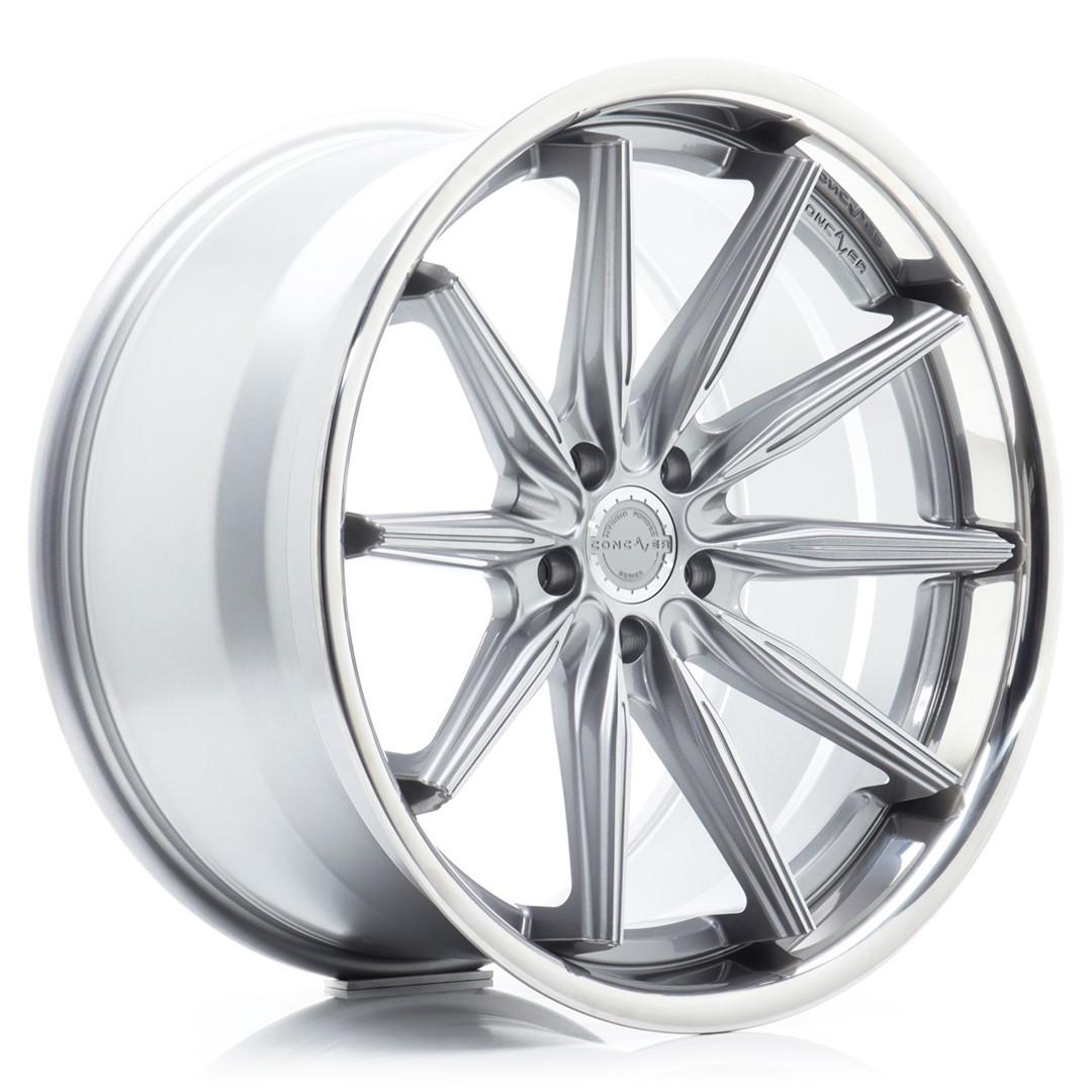 Concaver CVR8 alumiinivanne, Hopea, 19"
