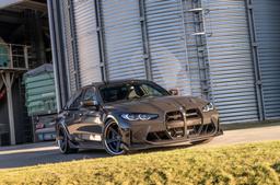 Concaver CVR9 Grey alloy wheel mounted on car in an atmospheric setting