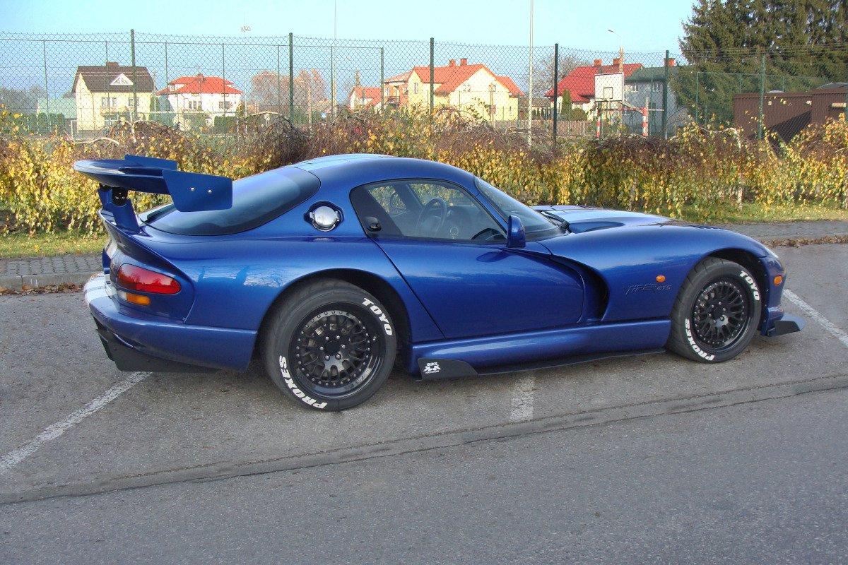 Maxton Design Sideskjørt Racing Dodge Viper GTS