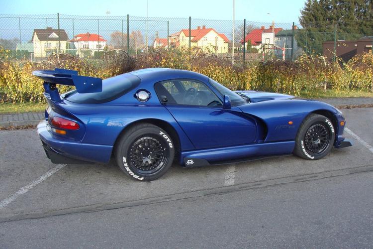 Maxton Design Sideskjørt Racing Dodge Viper GTS