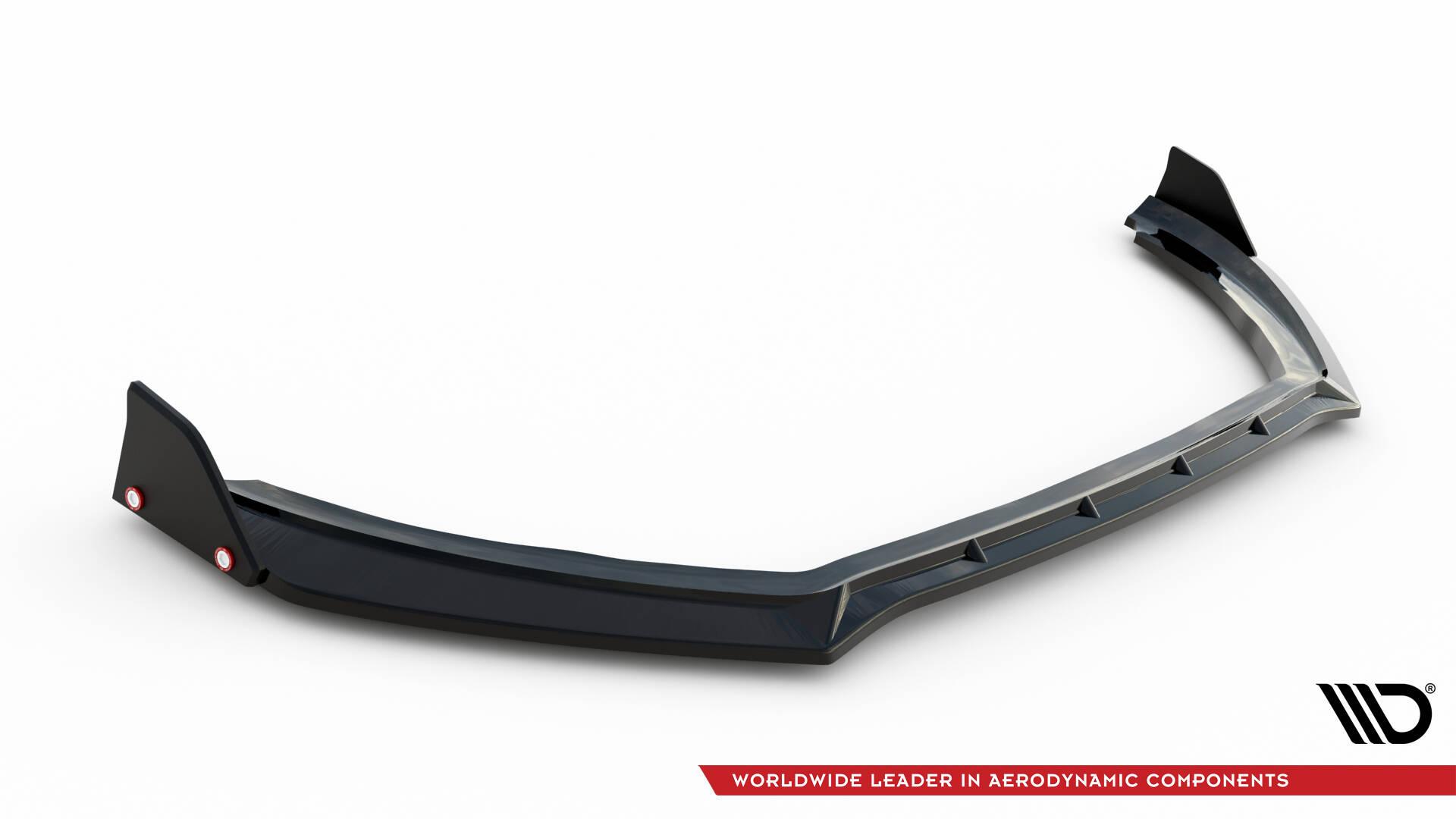 Maxton Design Frontspoiler V.4 Ford Fiesta ST / St-line MK8 Facelift