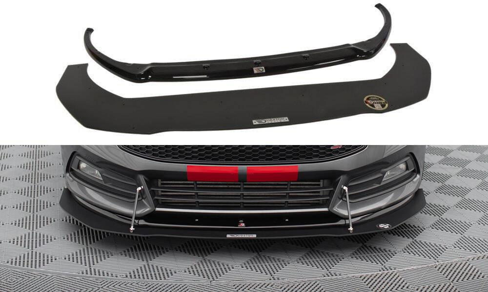 Maxton Design Frontspoiler Hybrid V.1 Ford Focus ST MK3 FL