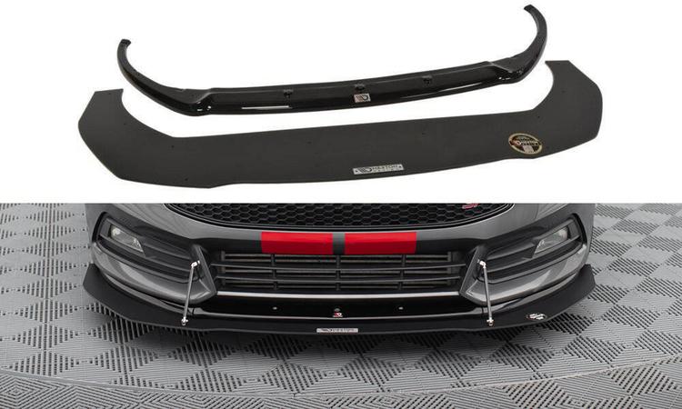 Maxton Design Frontspoiler Hybrid V.1 Ford Focus ST MK3 FL