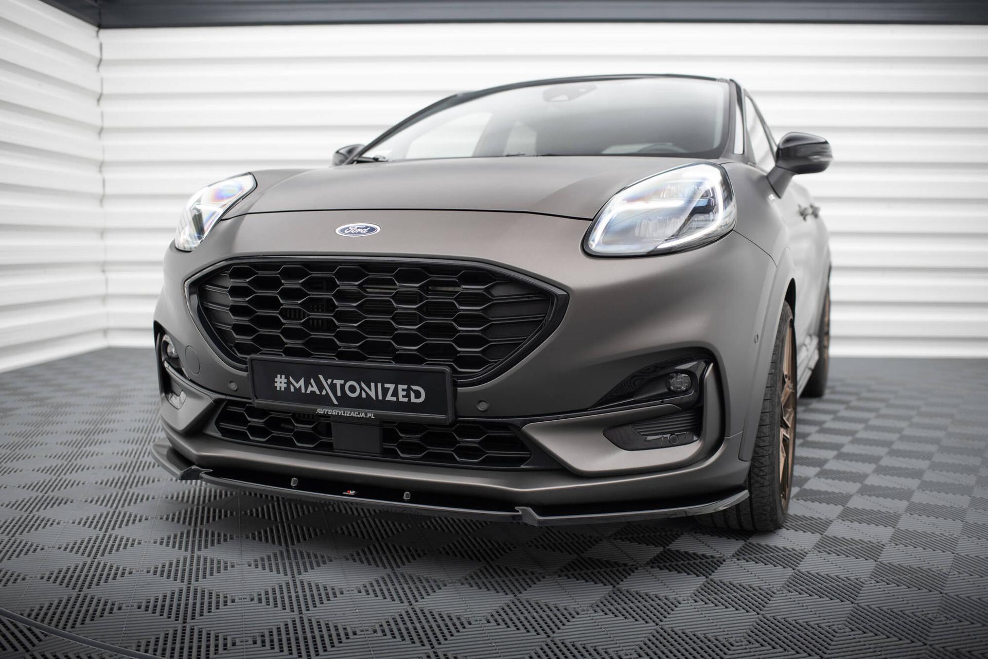 Maxton Design Frontspoiler V.1 Ford Puma ST / St-line MK1