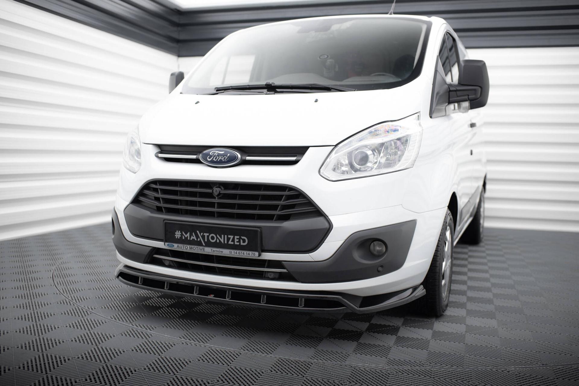 Maxton Design Frontspoiler Ford Transit Custom MK1
