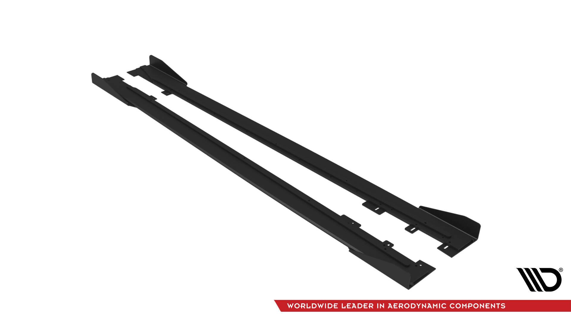 Maxton Design Sideskjørt Street Pro Ford Mustang GT MK6