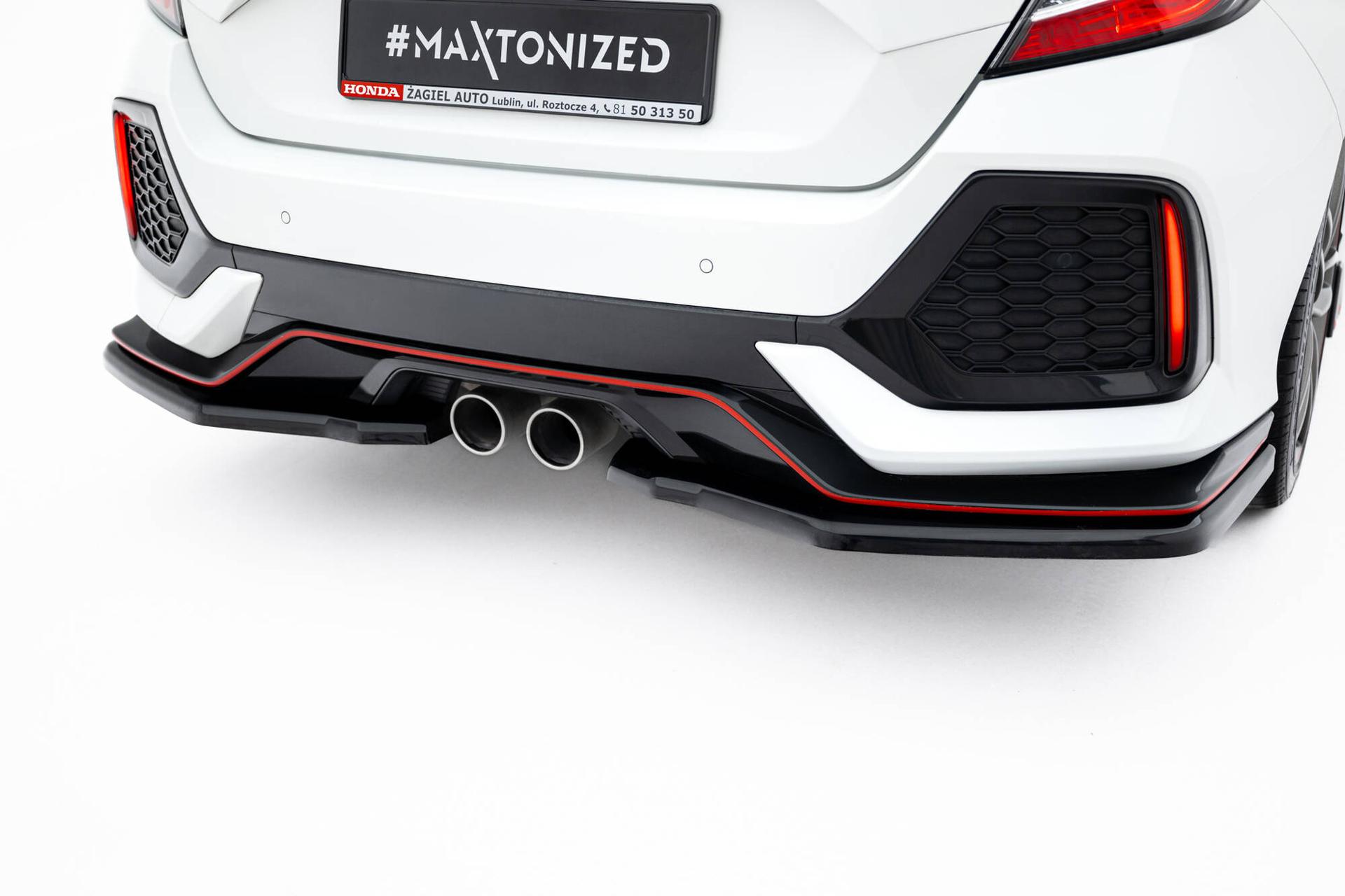 Maxton Design Diffusor Honda Civic Sport MK 10