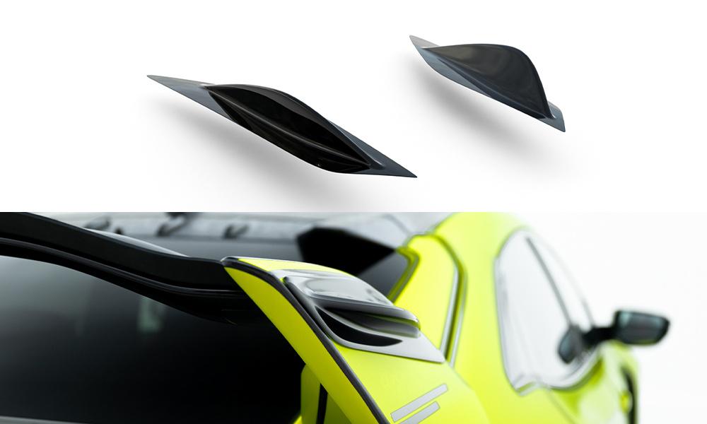 Maxton Design Vinge SIDE EXTENSIONS Honda Civic X Type R