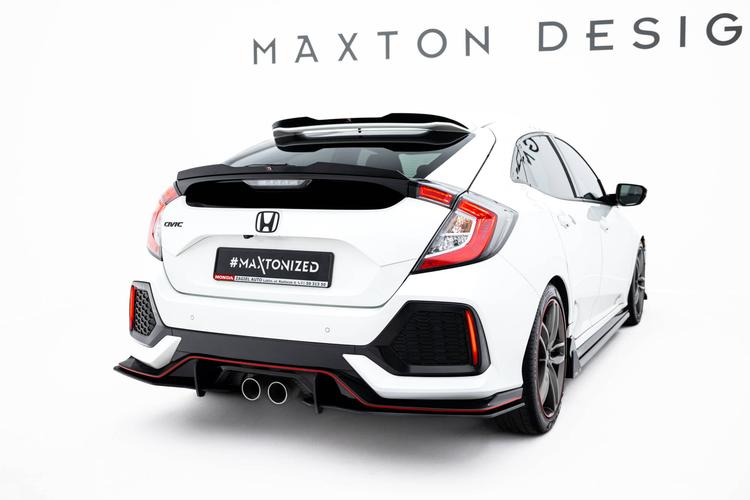 Maxton Design Splitters Street Pro Honda Civic Sport MK 10
