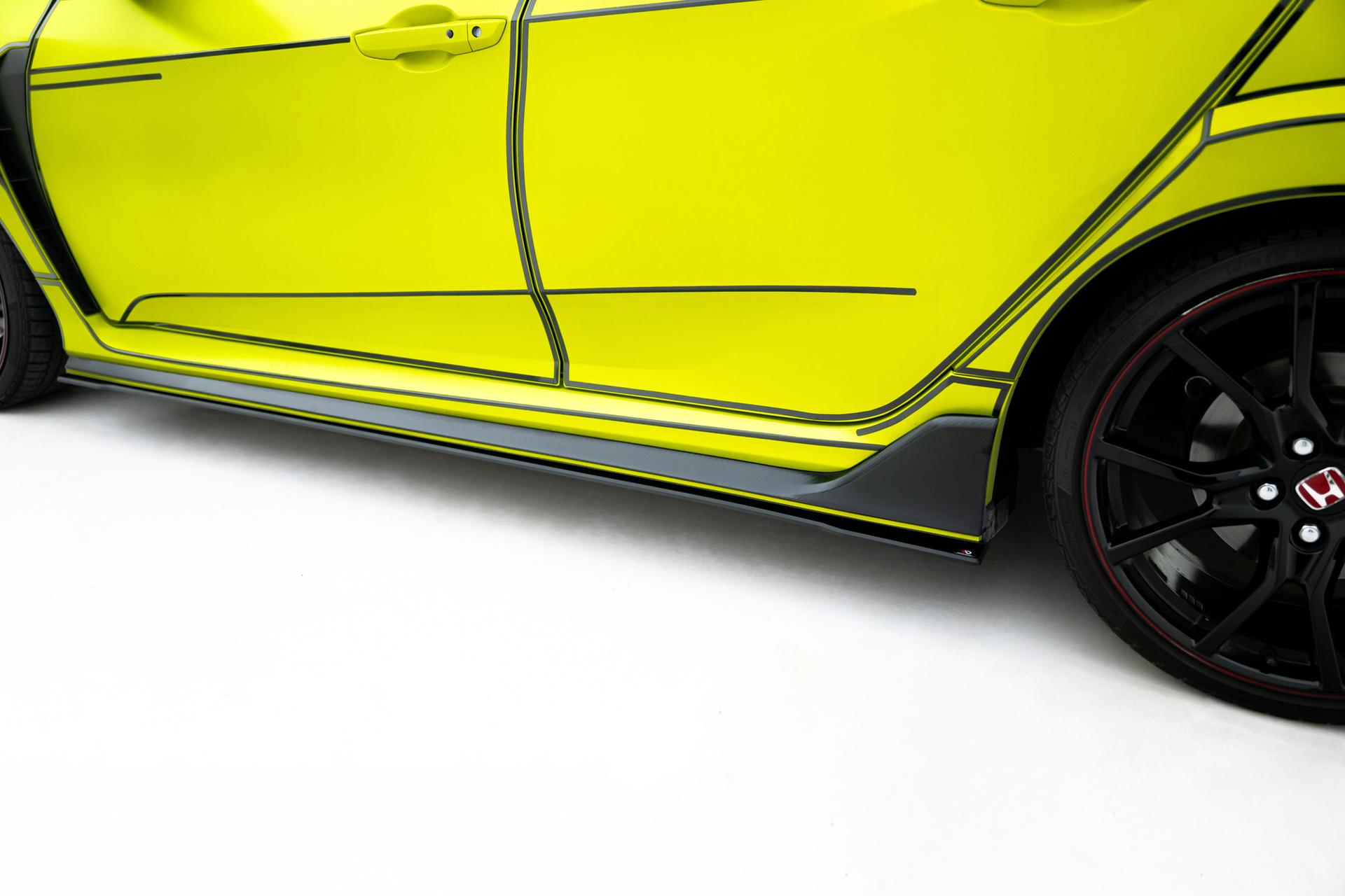 Maxton Design Sideskjørt Street Pro V.2 Honda Civic Type R MK10