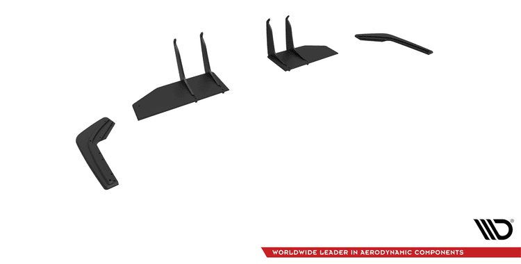 Maxton Design Splitters Street Pro Honda Civic Type-r MK 11