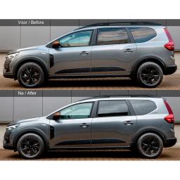 H&R sänkningssats Dacia Jogger E-Tech 140 hybrid 5/7-sitsig 2022- 2WD 25/30 mm - 3
