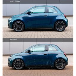 H&R sänkningssats Fiat 500e FA1 cabriolet/coupé/3+1 2020- 30/25 mm - 3