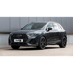 H&R sänkningssats Audi Q3/RS Q3/Sportback F3 2018- 4WD med eller utan adaptiva stötdämpare och originalsportchassi - 2