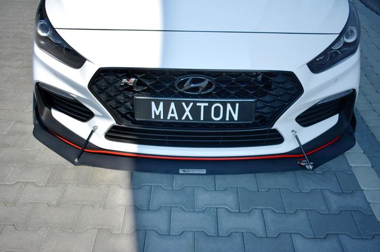 Maxton Design Frontspoiler Racing Hyundai I30 MK3 N