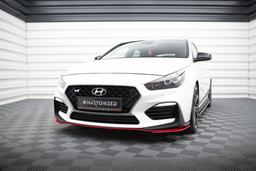 Maxton Design Splitters Hyundai I30 N MK3 Hatchback / Fastback