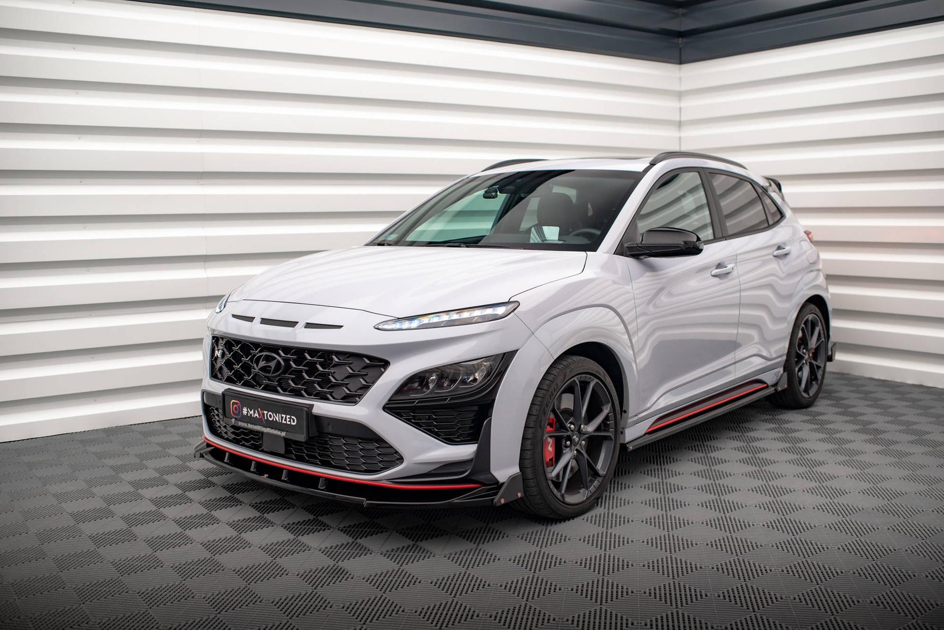 Maxton Design Frontspoiler V.2 Hyundai Kona N MK1