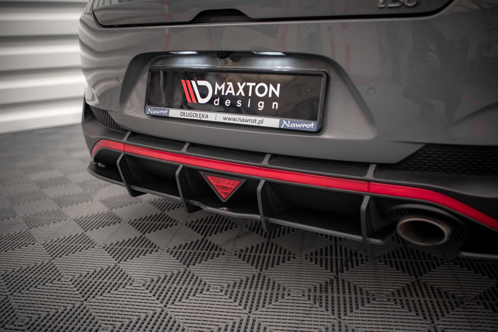 Maxton Design Splitters Street Pro Hyundai I30 Fastback N-line MK3 Facelift