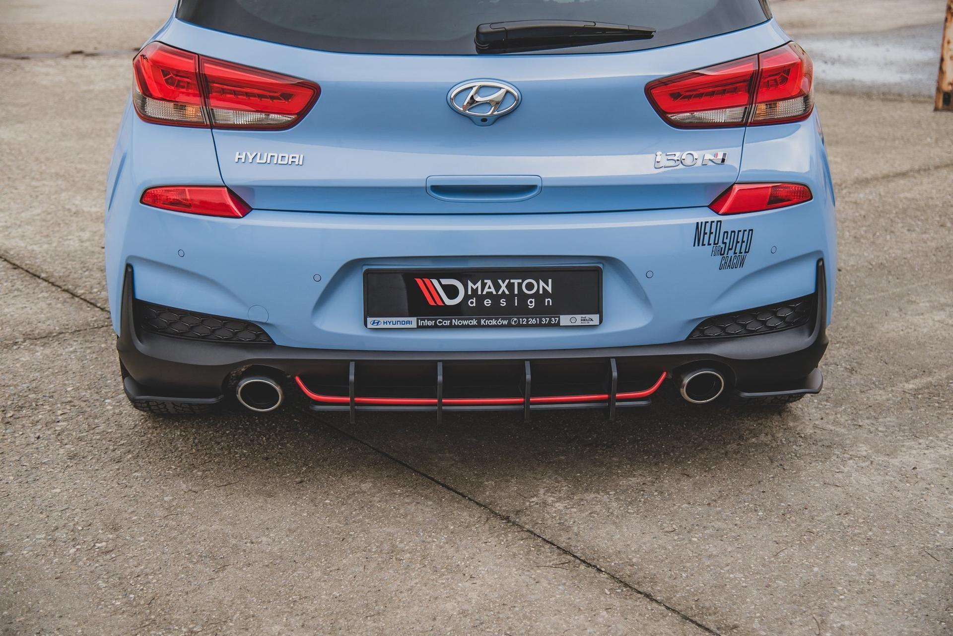 Maxton Design Diffuser Street Pro V.2 Hyundai I30 N MK3 Hatchback